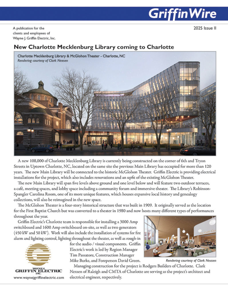 New Charlotte Mecklenburg Library's design features modern architecture and green spaces.